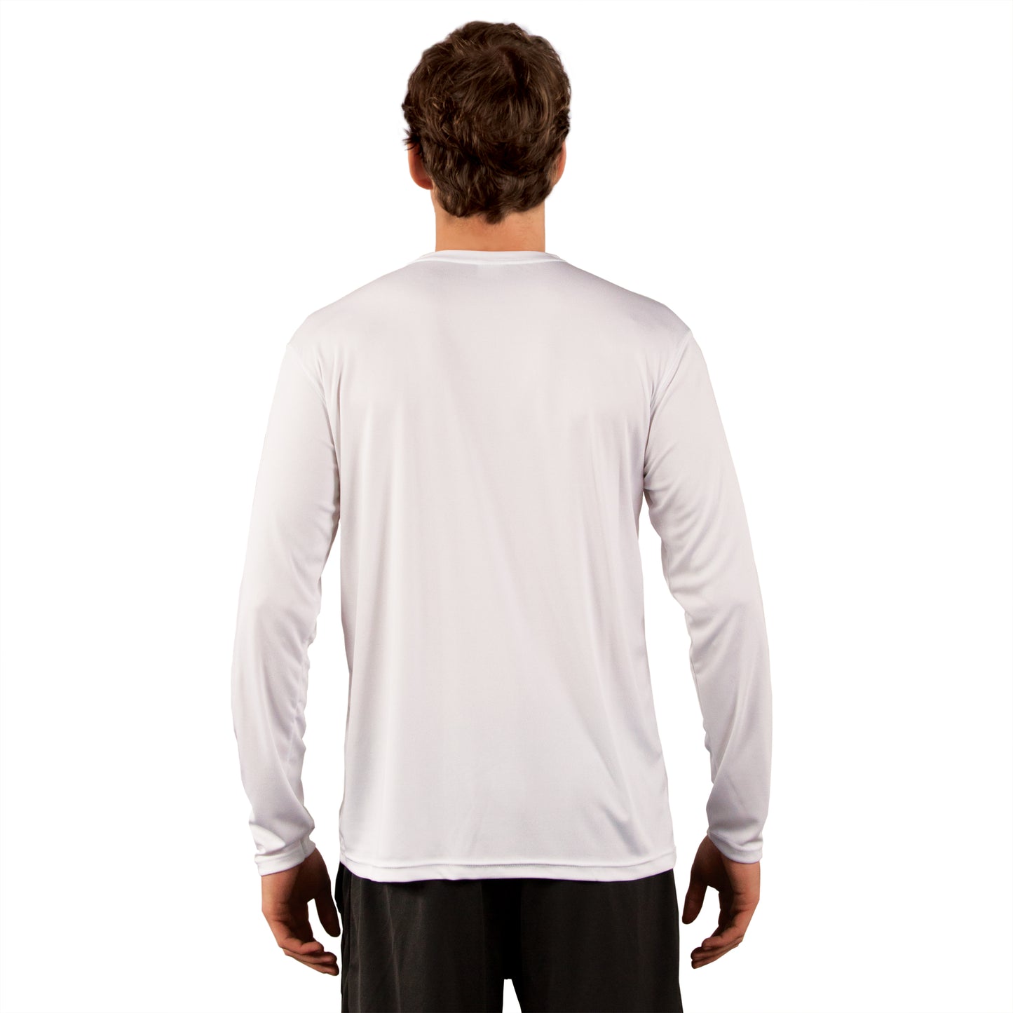 Men's Blueberry Hill Long Sleeve Running Shirt, White