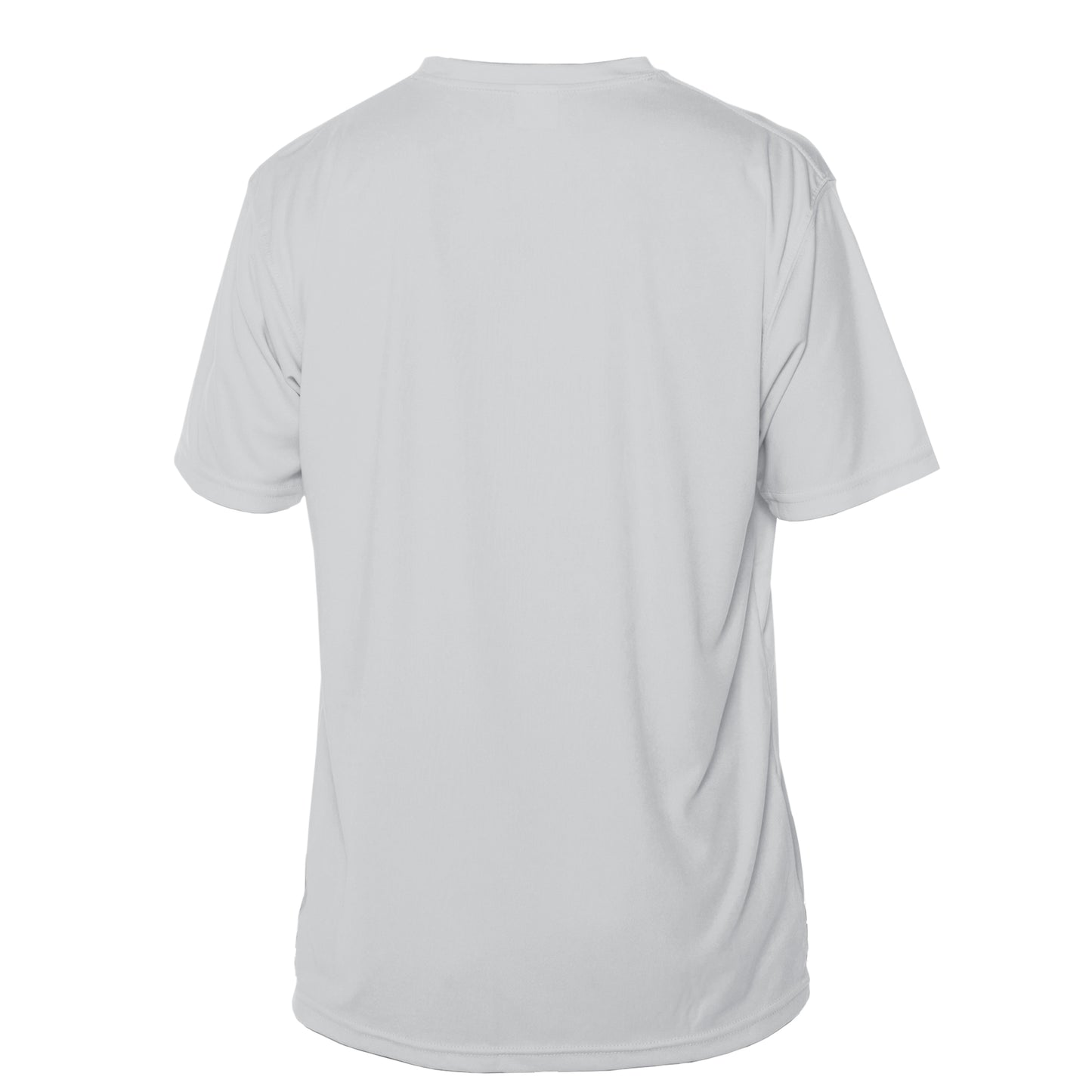 Men's Short Sleeve Running Shirt, White or Pearl Gray