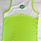 Men's Running Tank Top, Light Green with White Trim