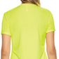 Lady's Running Shirt, Short and Long Sleeve, Safety Yellow