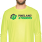 Men's Running Shirt, Short and Long Sleeve, Safety Yellow