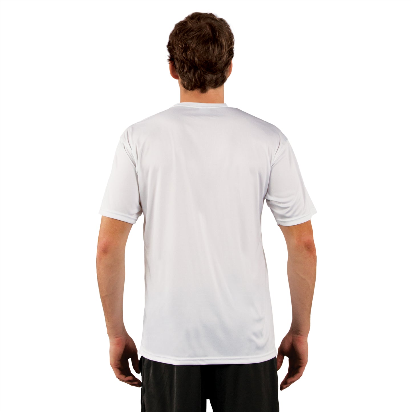 Men's Blueberry Hill Short Sleeve Running Shirt, White