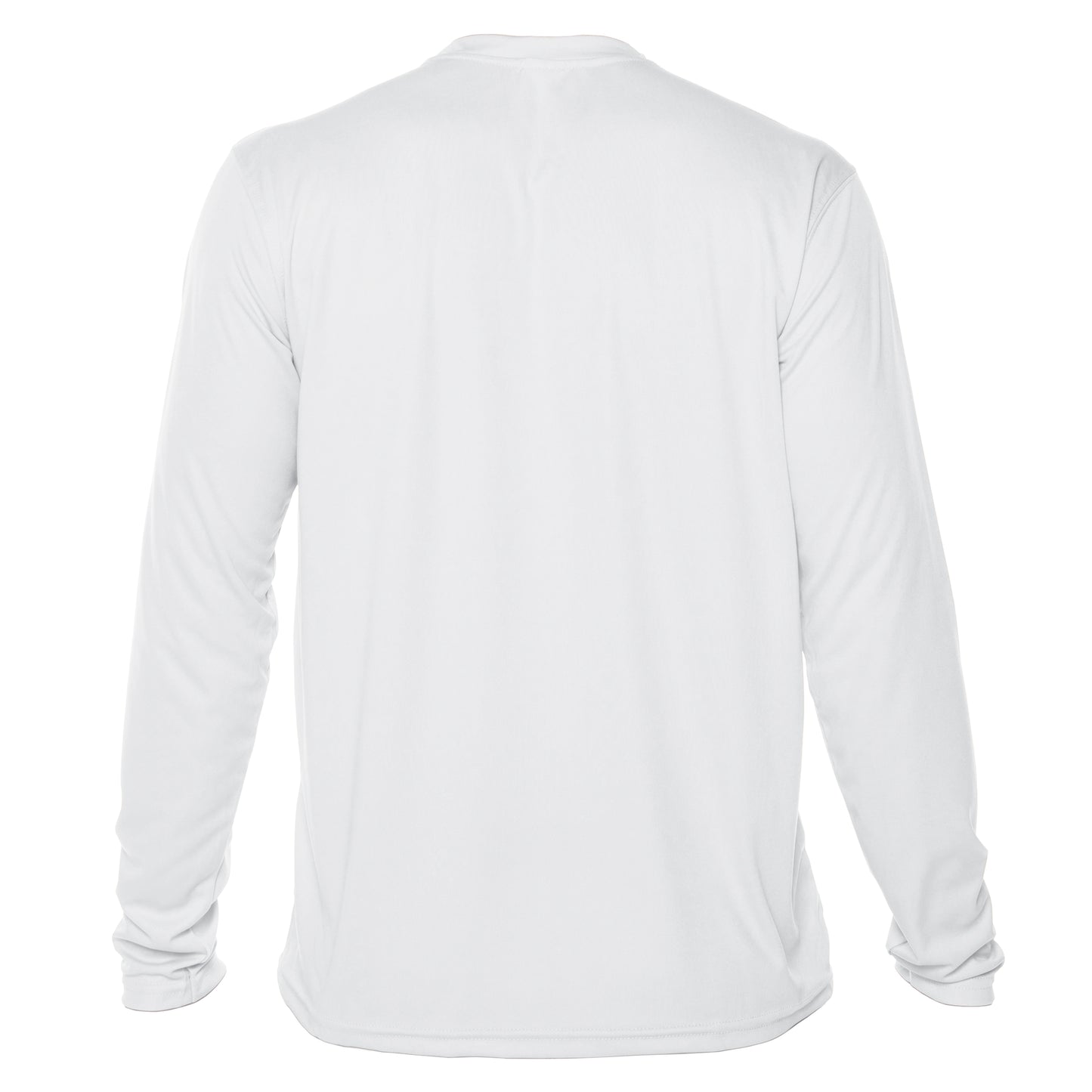 Men's Long Sleeve Running Shirt, White or Pearl Grey