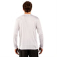 Men's Blueberry Hill Long Sleeve Running Shirt, White
