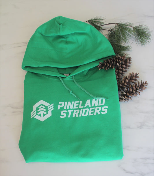 Pineland Striders Hoodie - Green, Adult Uni-Sex